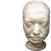 The death mask of Samuel Taylor Coleridge - (from The Laurence Hutton Collection at Princeton Library).