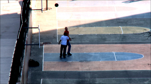 Housebound still: schoolyard