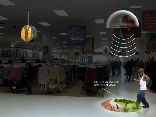 Visualization of store displays & interaction