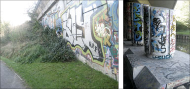 graffiti: Canal Robaix