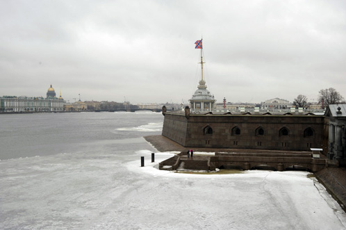 Peter and Paul Fortress - rampart (partial view)